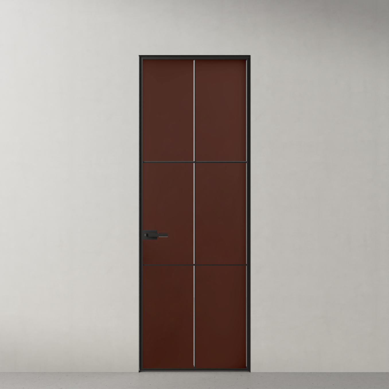 Стеклянная дверь Grafica, GR16 стекло бронза непрозрачная