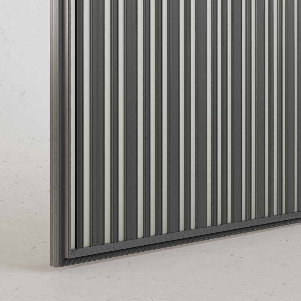 Ассиметричное расположение перемычек разной ширины