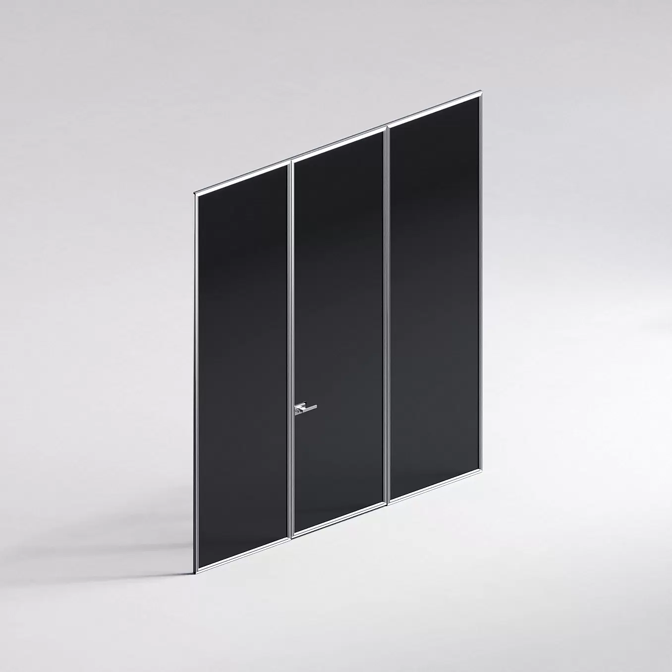 Межкомнатная перегородка Система 1000 линий , серебряный