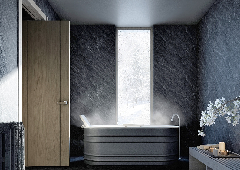 Поворотные двери